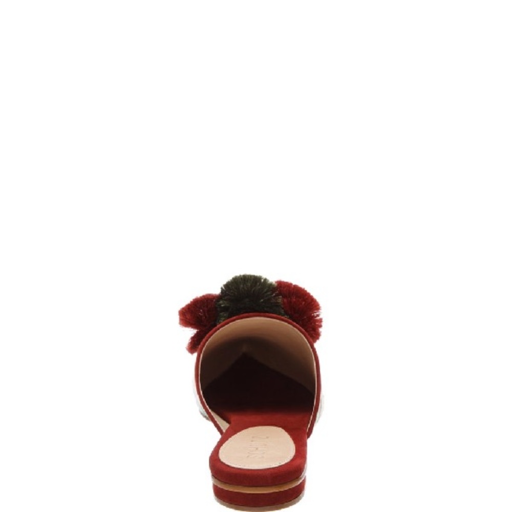 🆕{SCHUTZ } Gaely Pom Pom-Tassel Mules - Picture 5 of 13